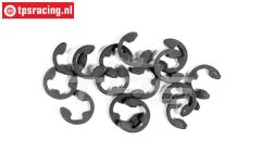 FG6732/03 E-clip spring steel Ø3,2 mm, 15 pcs