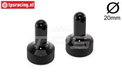 FG7212/02 EVO Shock upper cap long Ø20 mm, 2 pcs.