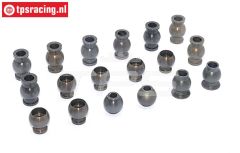 FG7475 Alloy ball joint with coating 1/5, 18 pcs