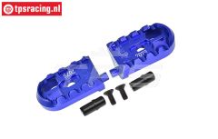 MX014-B PROMOTO-MX Alu footrests Blue, set