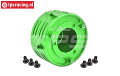 MX012-G PROMOTO-MX Alu flywheel housing Green, 1 pc.