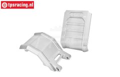 MX016AB-S PROMOTO-MX Alu-Skid plate Silver, set