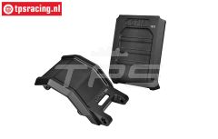 MX016AB-BK PROMOTO-MX Alu-Skid plate Black, set