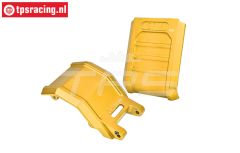 MX016AB-GD PROMOTO-MX Alu-Skid plate Gold, set