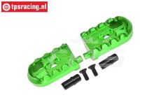 MX014-G PROMOTO-MX Alu footrests Green, set