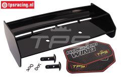 TPS85451/10 Nylon rear Wing Black HPI-Rovan, Set