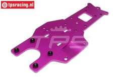 HPI87416 Rear Lower Chassis plate Purple, 1 pc.