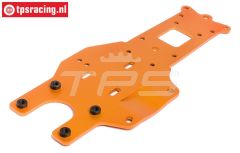 HPI87482 Rear Lower Chassis plate, Orange, 1 pc.