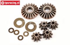 LOSB3202 Differential gears LOSI 5T-BWS-TLR, set