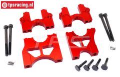 TPS7050/30 Alu. Divisible Diff. mounts Red BWS-LOSI, Set