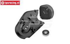 MX038A-BK PROMOTO-MX Alu-Transmiss. Housing Black, set