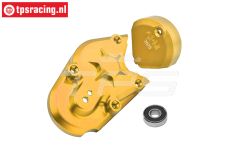 MX038A-GD PROMOTO-MX Alu-Transmiss. Housing Gold, set