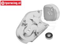 MX038A-S PROMOTO-MX Alu-Transmiss. Housing Silver, set