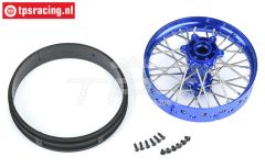 PRO283700T1 Pro-Spec V2 Alloy Rear rim Bleu/Bleu, set