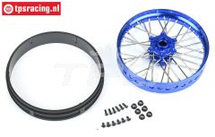 PRO283600T1 Pro-Spec V2 Alloy Front rim Bleu/Bleu, set