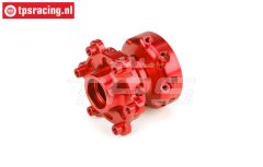 PRO283603 Po-Line Pro-Spec Alu-front axle Red, 1 pc.