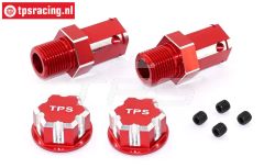 TPS0292/02 Wheel adapter 24 mm Red, 2 pcs.