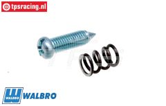 ZN0076/01 Walbro idle screw with spring, Set