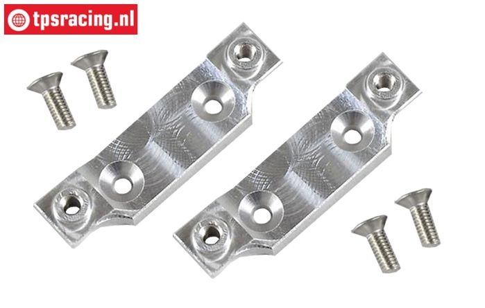 M1000/51R Mecatech adapter plates rear, 2 pcs.