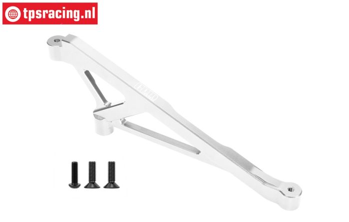 5T3/016F-S LOSI 5IVE-TE 3.0 Aluminum front Brace Silver, 1 pc.