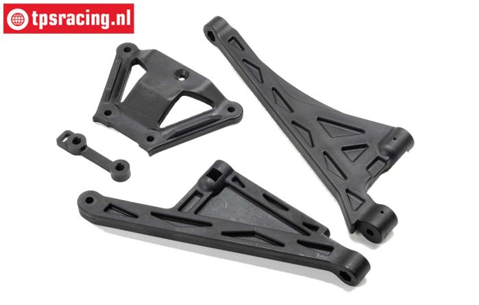 LOS-4153 LOSI 5IVE-TG Chassis Brace Fr.& Rr., Set