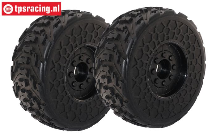 ARA550107 ARRMA dBoots Fireteam tires glued, 2 pcs.
