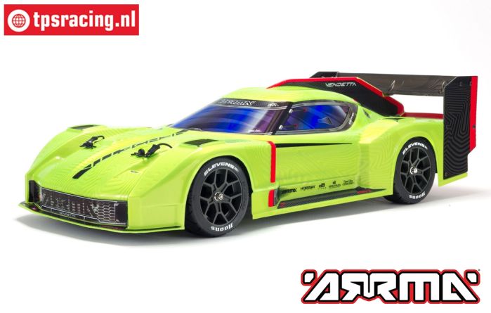 ARA4319V3BT2 VENDETTA 4X4 3S BLX Speed Bash Racer RTR, Gr.
