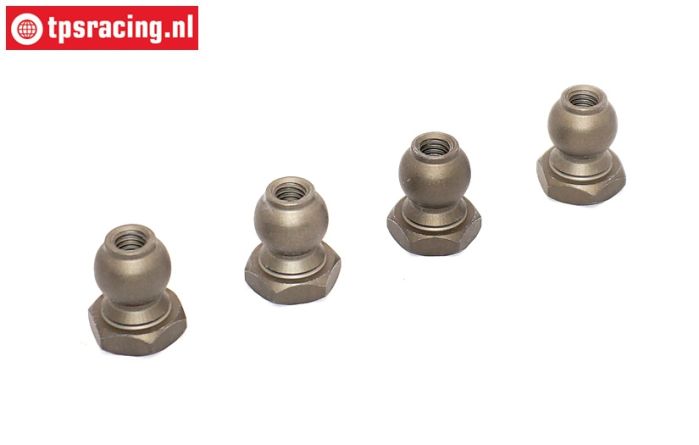 BWS55043 Alloy Balls Ø11-M5-H16 mm BWS-LOSI, 4 pcs.