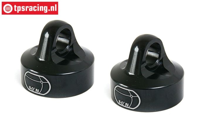 BWS55044Z Upper Shock Closure Black Ø24 mm, 2 pcs.