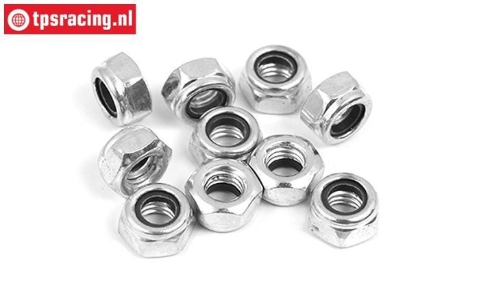 BWS56059 Steel locking Nut M6, 10 pcs