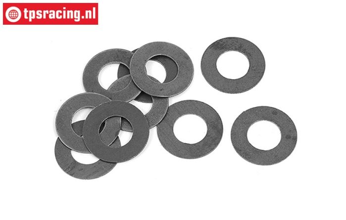 BWS56065 Steel Shim ring Ø10-Ø20-H0,5 mm, 10 pcs