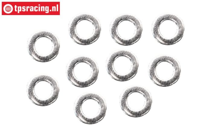 BWS56084 Steel washer Ø5-Ø10-H1 mm, 10 pcs