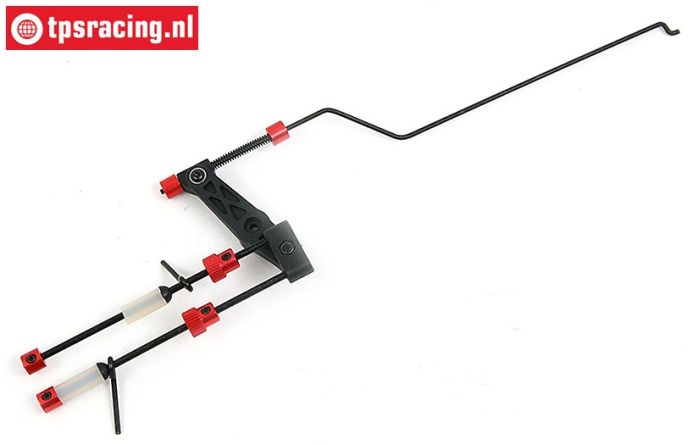 BWS59046Z Gas-Brake Linkage Black 15T BWS-LOSI, set
