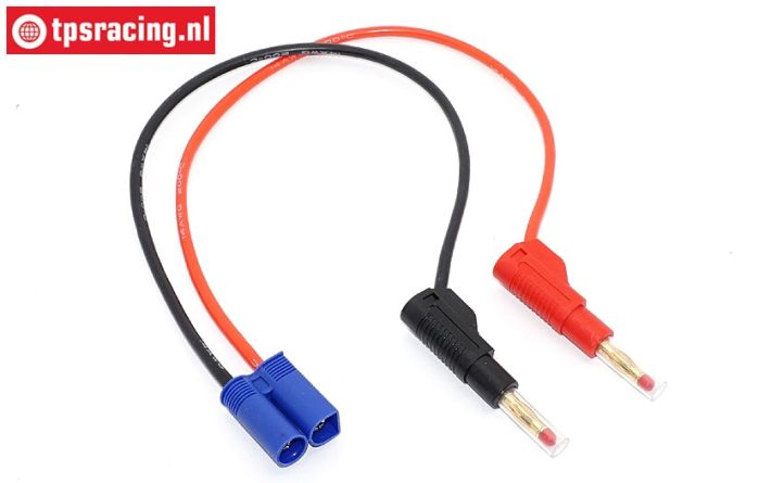 TPS58825 Charging cable Gold Banana-EC5, 1 pc.