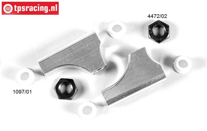FG1074/05 Alloy wishbone rear upper short, set