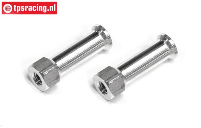 FG1213/07 Alloy Distance bolt rc plate M4-L24 mm, 2 St.