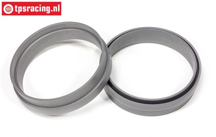 FG3106 1/6 Rim extension ring Silver, 2 pcs