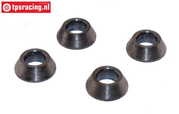 FG4429/02 Steel conical distance bushing Ø5/H5 mm, 4 St.
