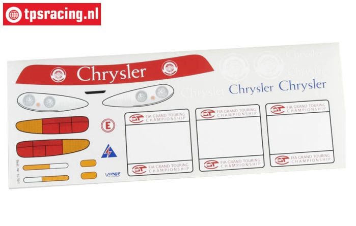 FG5070/01 Decals FG Chrysler Viper Team, Set