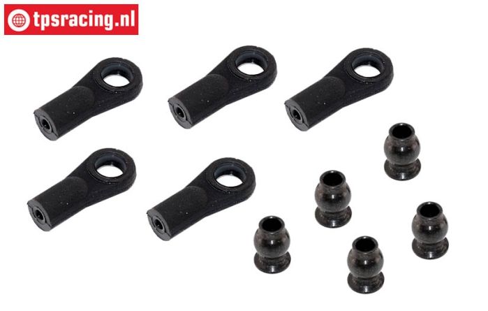 FG6027 Ball-and-Socket with ball 6mm, Set