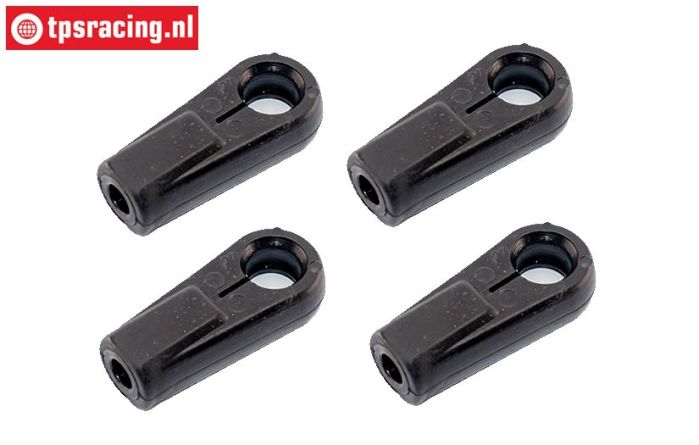 FG6029/07 Ball-and-Socket M6-Ø10 mm, 4 pcs.