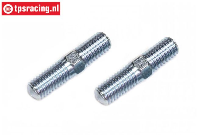 FG6100/03 Steel Threaded rod M8-L36 mm, 2 pcs