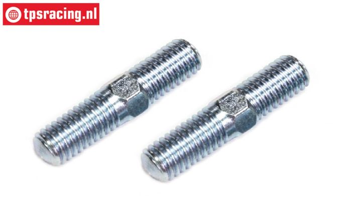 FG6100/04 Steel Threaded rod M8-L44 mm, 2 pcs