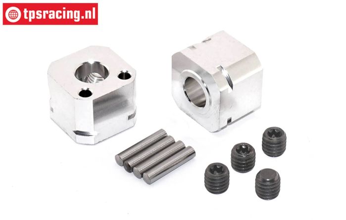 FG6107/01 Wheel square with pins L14 mm, 2 pcs