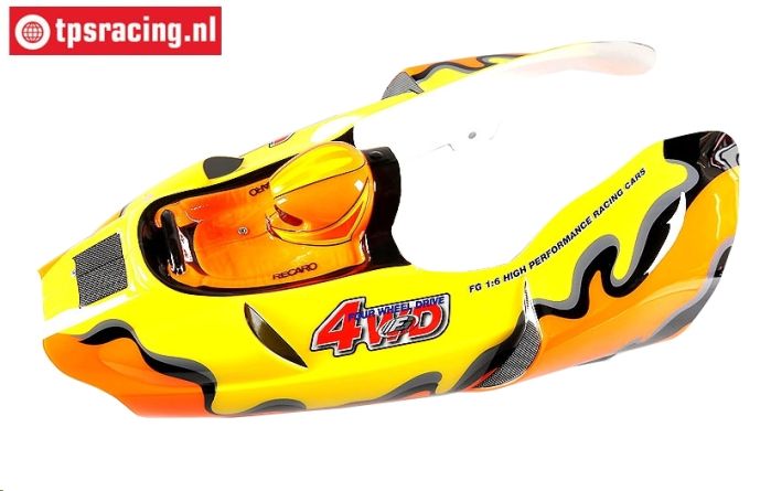 FG62140/01 Body Baja Buggy WB535 Yellow, Set