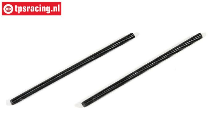 FG6254 Threaded rod M4R-L88 mm, 2 pcs