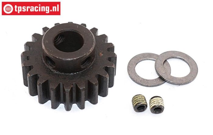 FG6433 Steel gear 20T wide Ø10-B12 mm, 1 pc