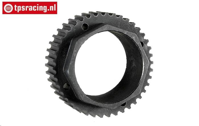 FG66207 Belt pulley rear 4WD Ø43-42T, 1 pc.