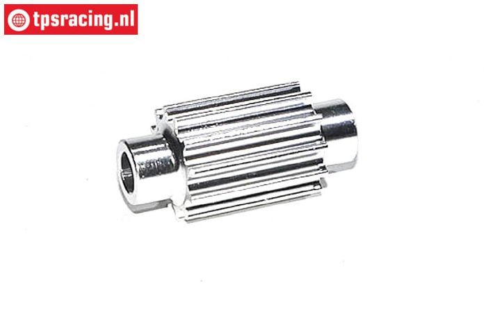 TPS66252 Aluminium toothed belt pulley 12T front, 1 pc.