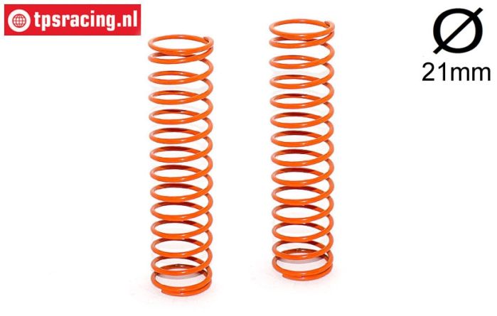FG66302 Shock Spring Orange Ø1,9-L100 mm, 2 pcs.